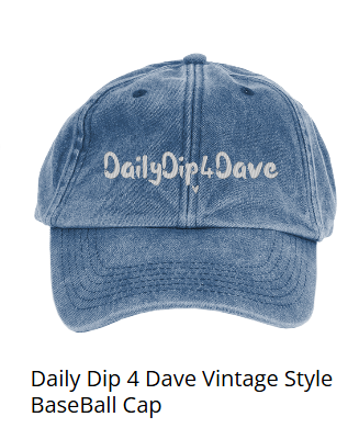 Daily Dip 4 Dave vintage style baseball cap